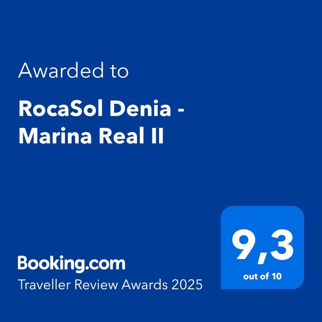 Ferienwohnung Rocasol Denia - Marina Real II Exterior foto